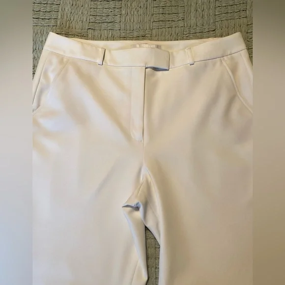 White House Black Market Luna Wide Leg Trousers size 12 - Picture 3 of 9